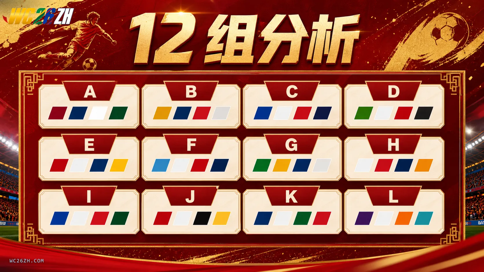 2026世界杯 12个小组完整分析 — A到L组指南