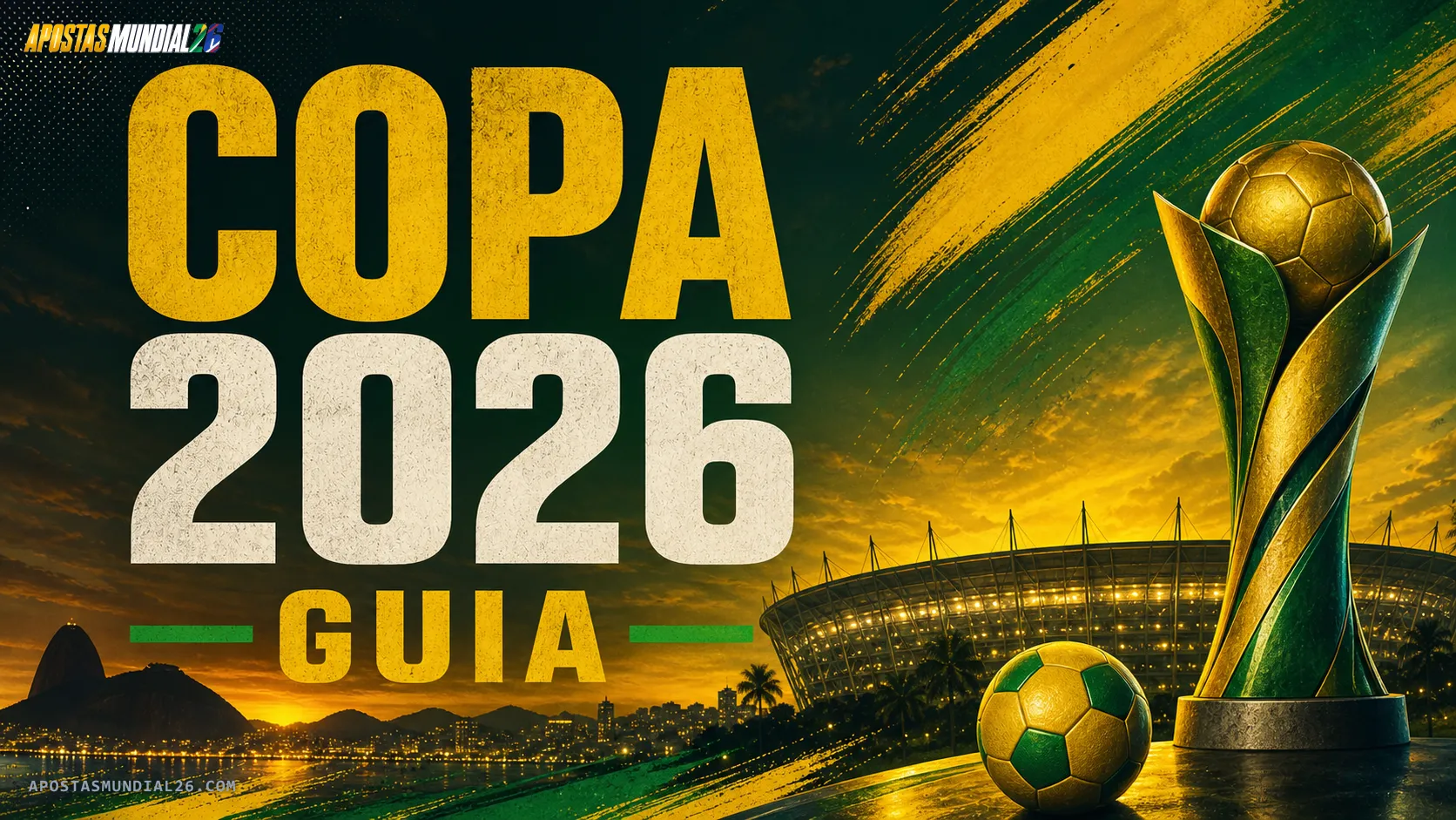 Como apostar na Copa do Mundo 2026 — guia para iniciantes