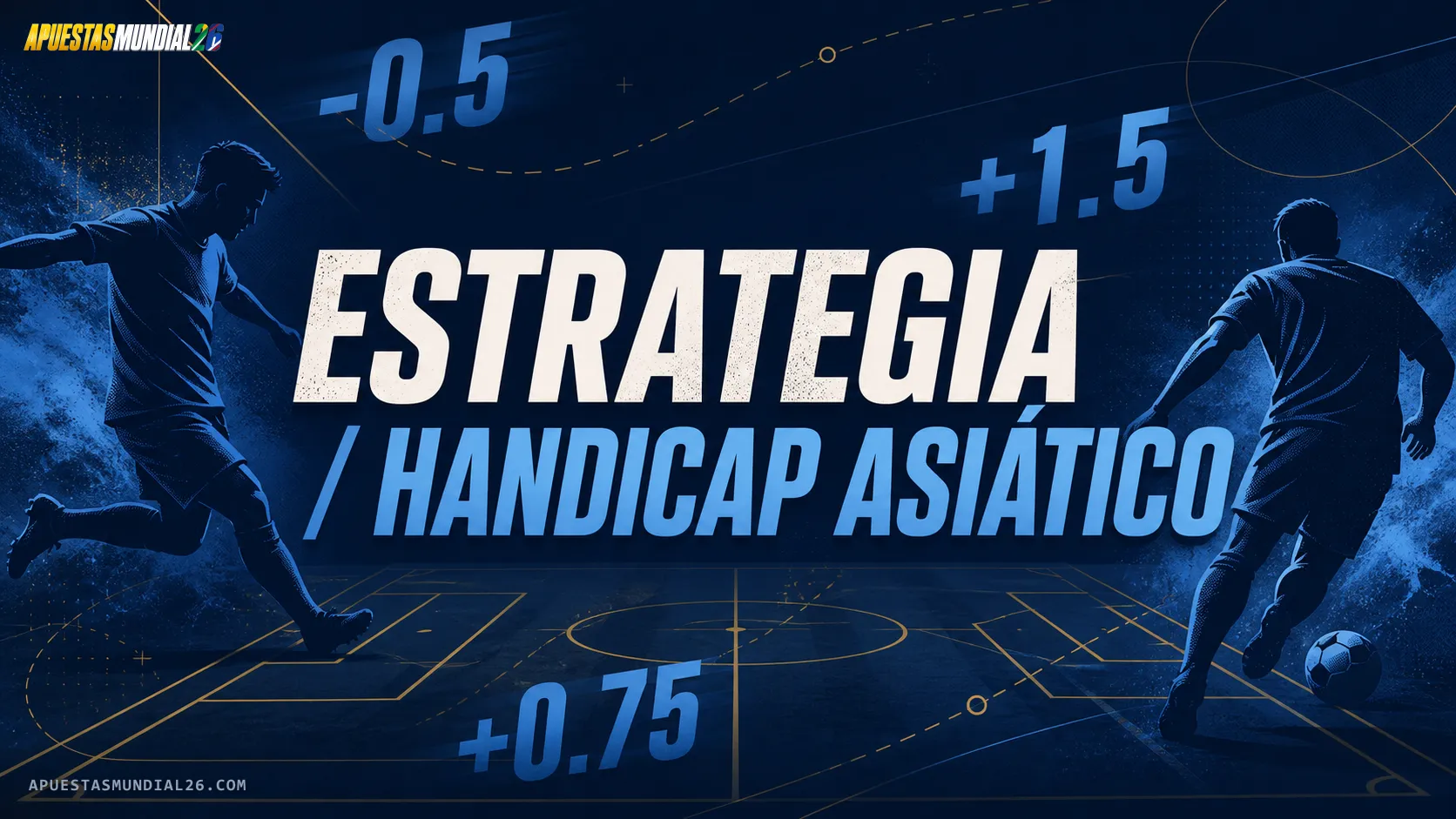 Handicap asiático y goles totales — estrategias para el Mundial 2026
