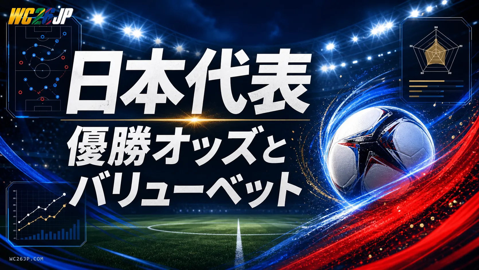 日本代表 優勝オッズ最新版と有力ベット分析 (2026年5月時点)